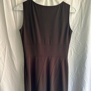 Anne Klein black dress.  Side zip.  Very comfortable. Size 6. Like new.